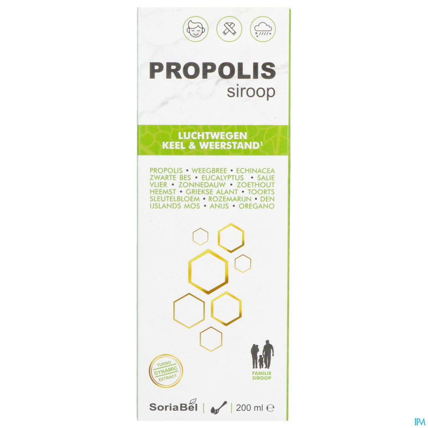 Soria Siroop Propolis 200 ml - Soria Natural
