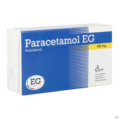 Paracetamol Eg 500 Mg Bruistabl 40x500mg