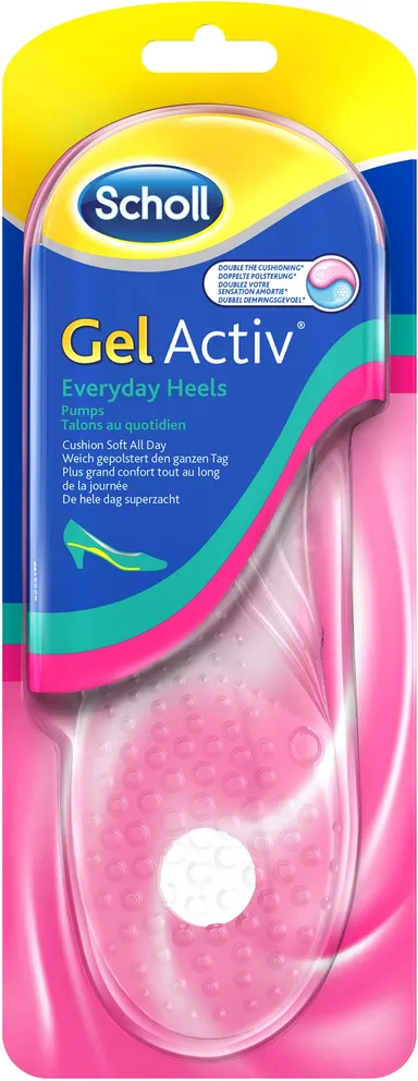 Scholl GelActiv Everyday Heels 2 Pièces