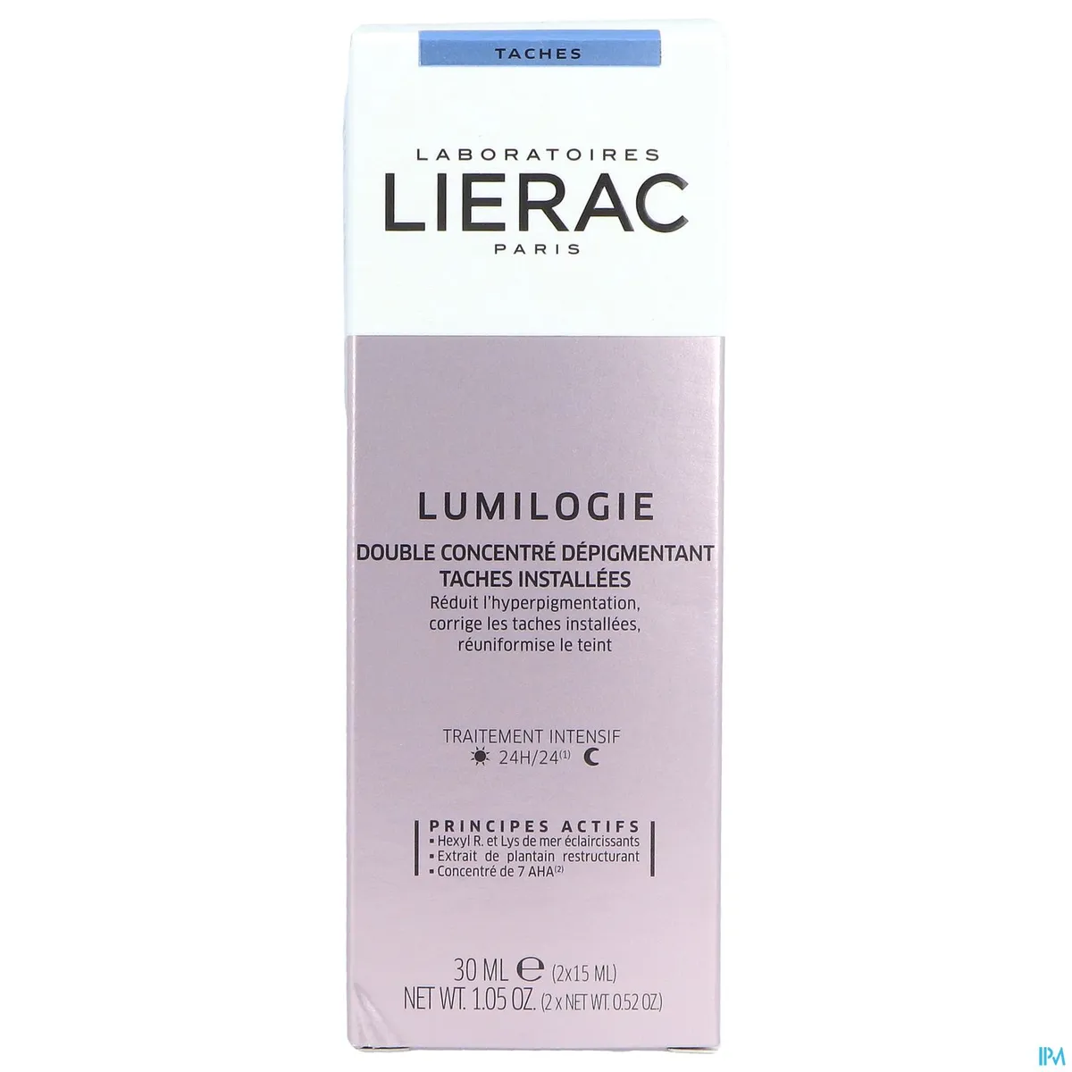 Lierac Lumilogie Dubbel Concentraat Tegen Vlekken Dag en Nacht 30ml