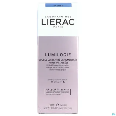 Lierac Lumilogie Dubbel Concentraat Tegen Vlekken Dag en Nacht 30ml