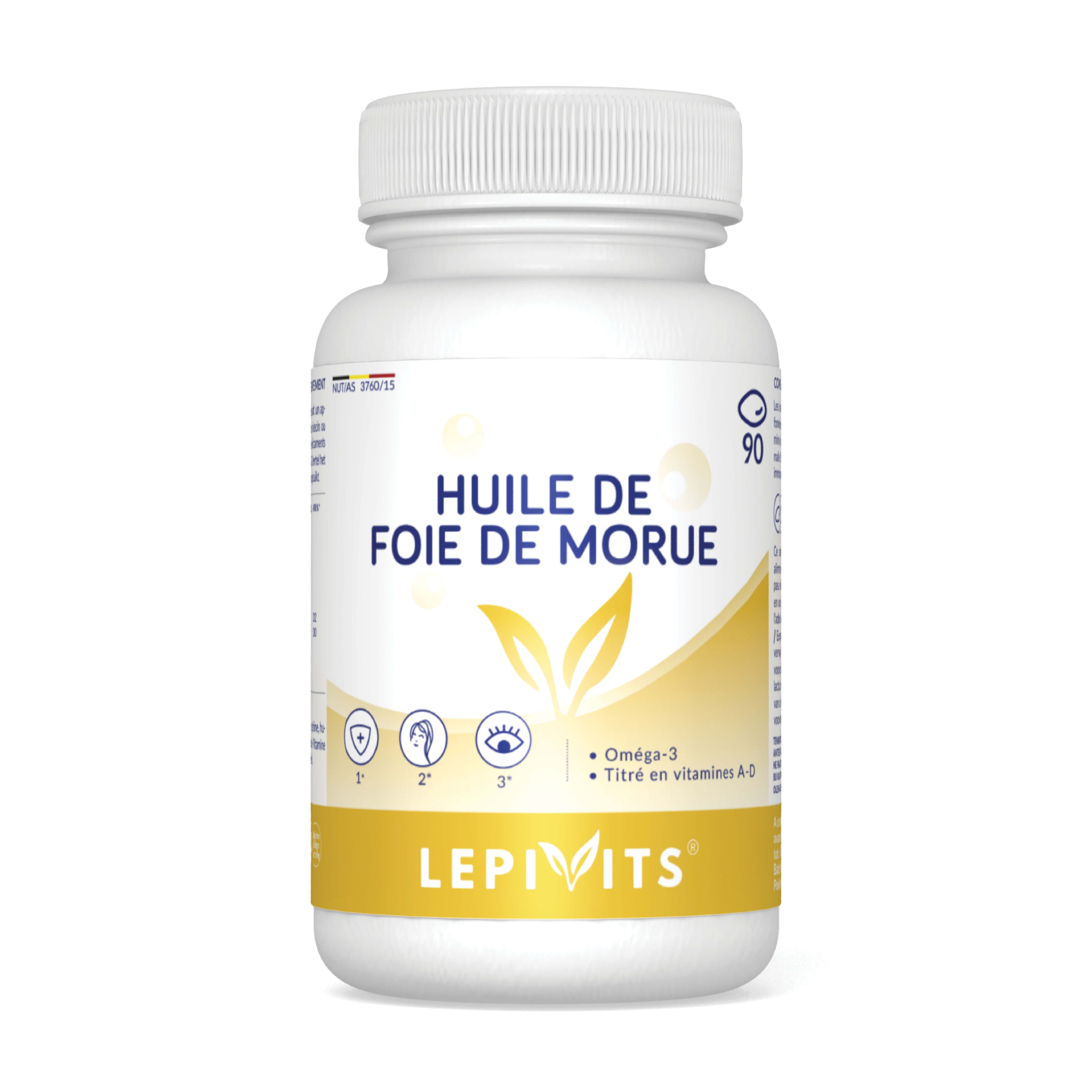 Lepivits Levertraan 90 Capsules - Lepivits