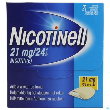 Nicotinell 21mg/24h 21 Dispositifs Transdermiques