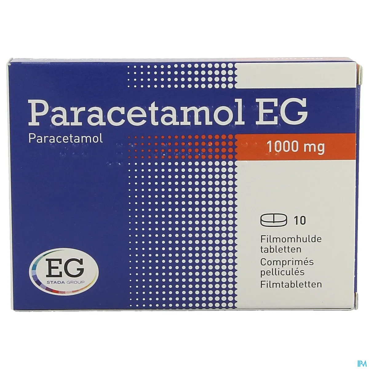 Paracetamol EG 1000 mg 10 Tabletten