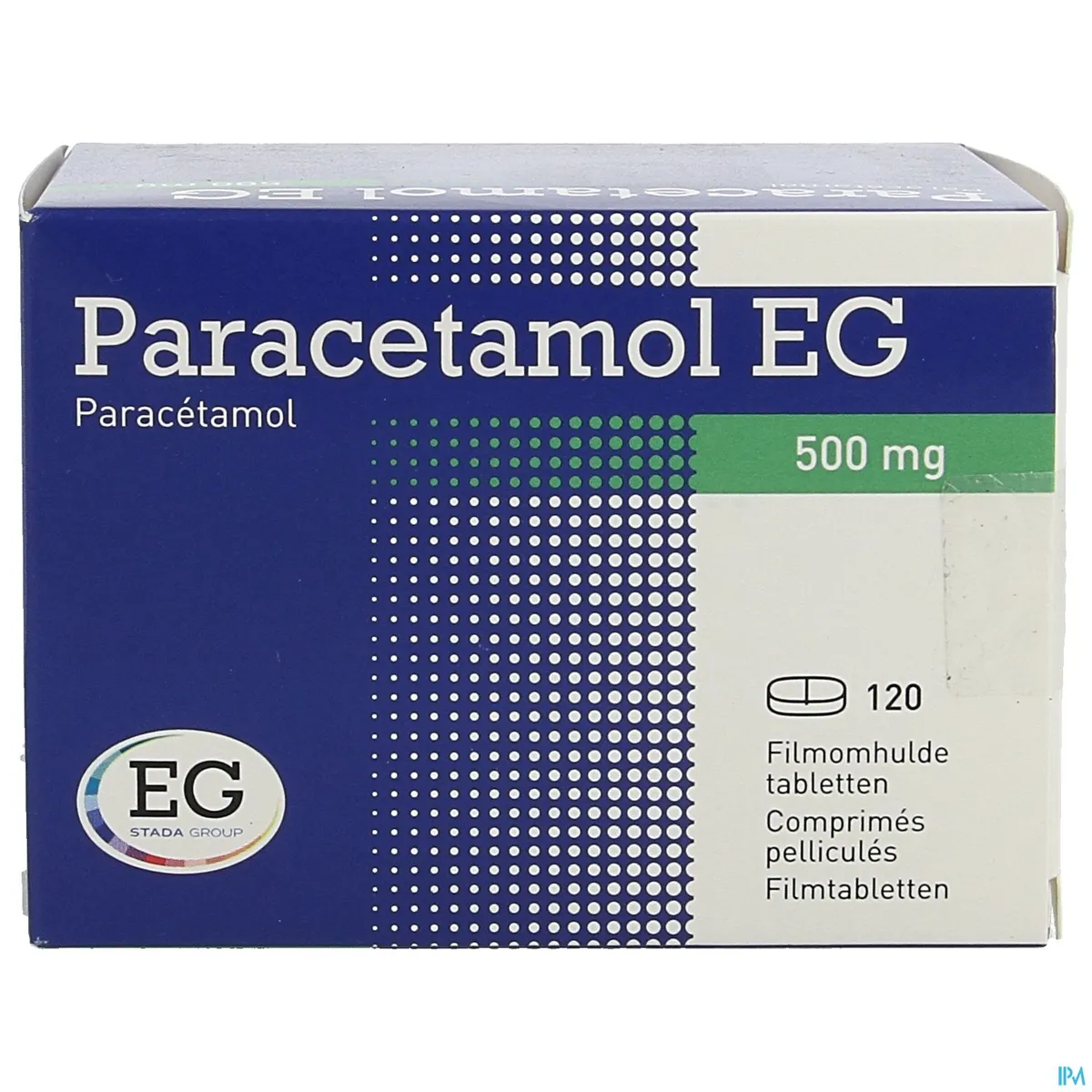 Paracetamol EG 500mg 120 Comprimés