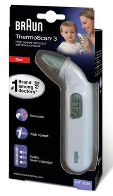Braun ThermoScan 3 (ref IRT 3030)