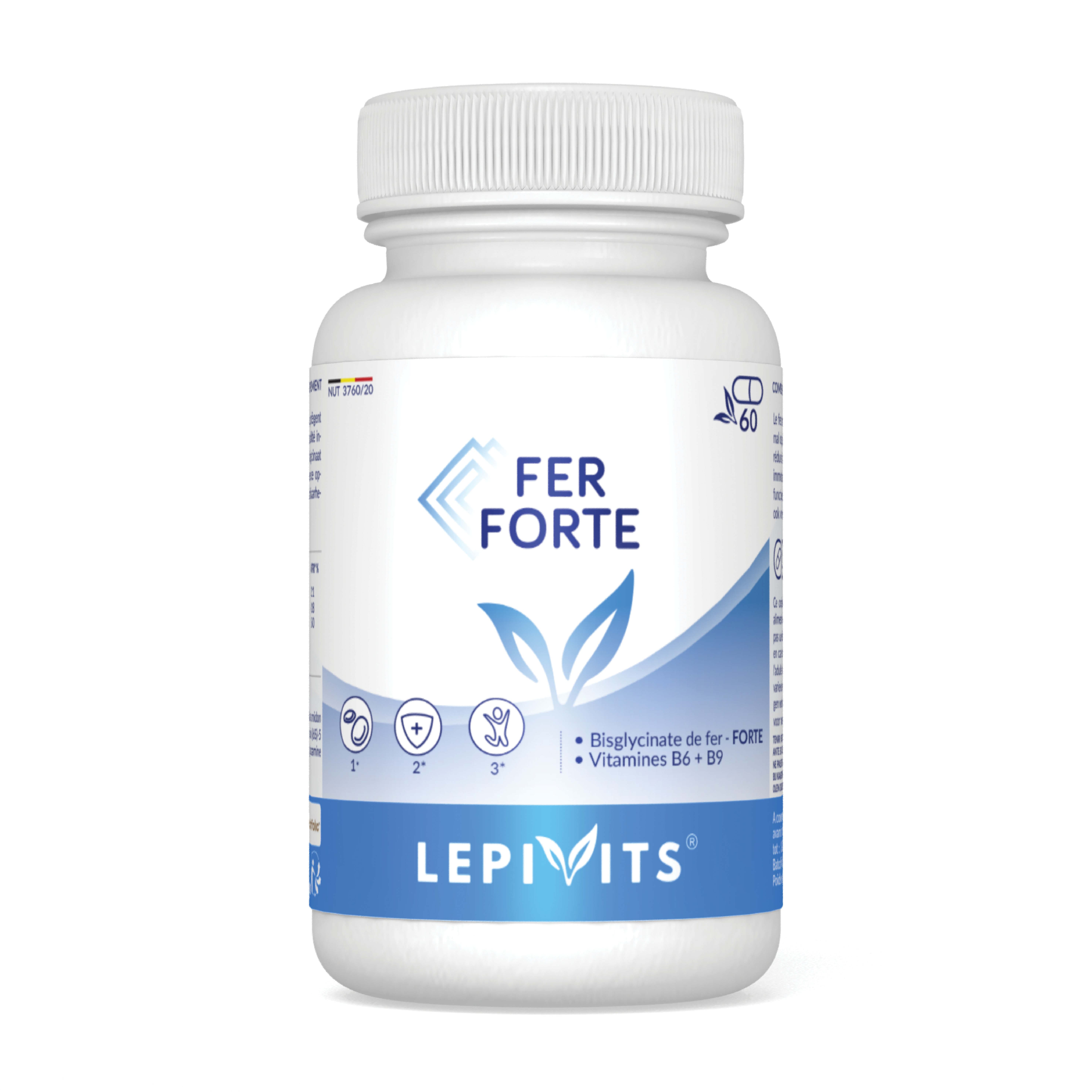 Lepivits IJzer Forte 60 Capsules - Lepivits