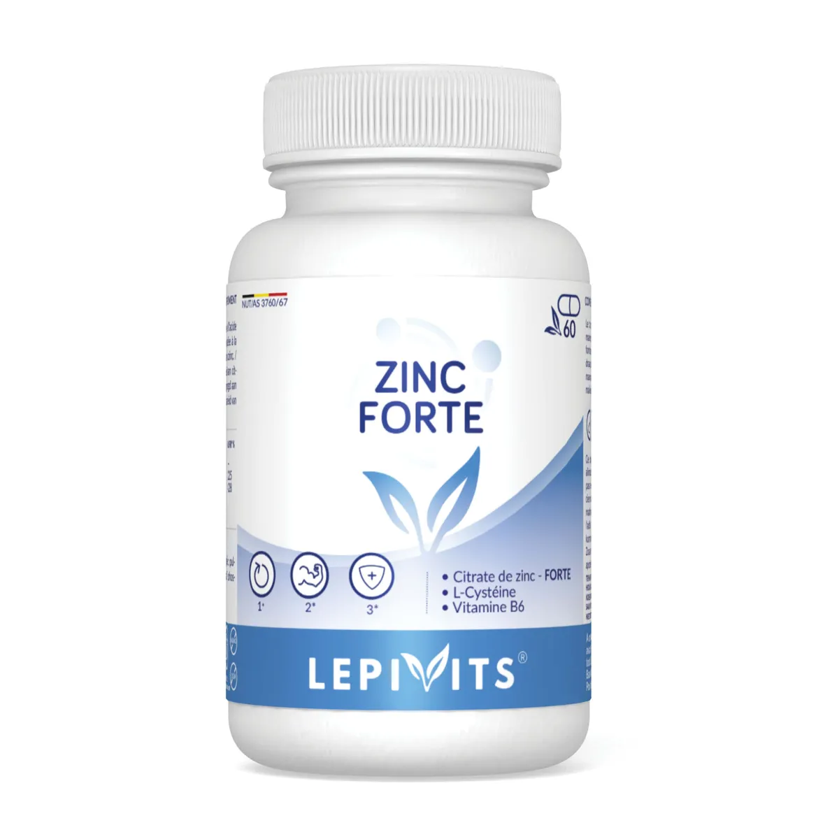 Lepivits Zinc Forte 60 Gélules
