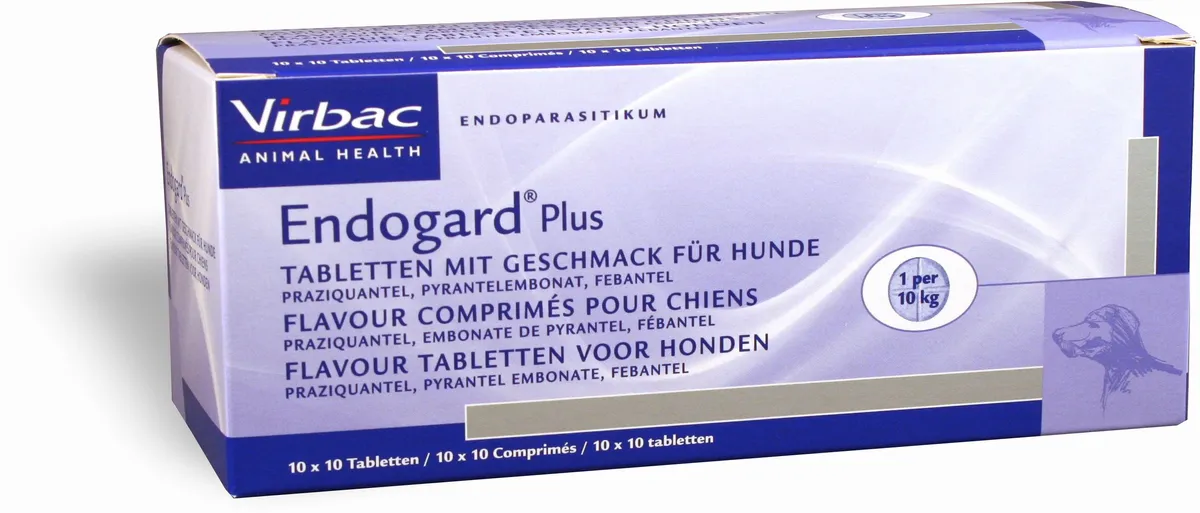 Endogard Plus Flavour Hond 100 Tabletten