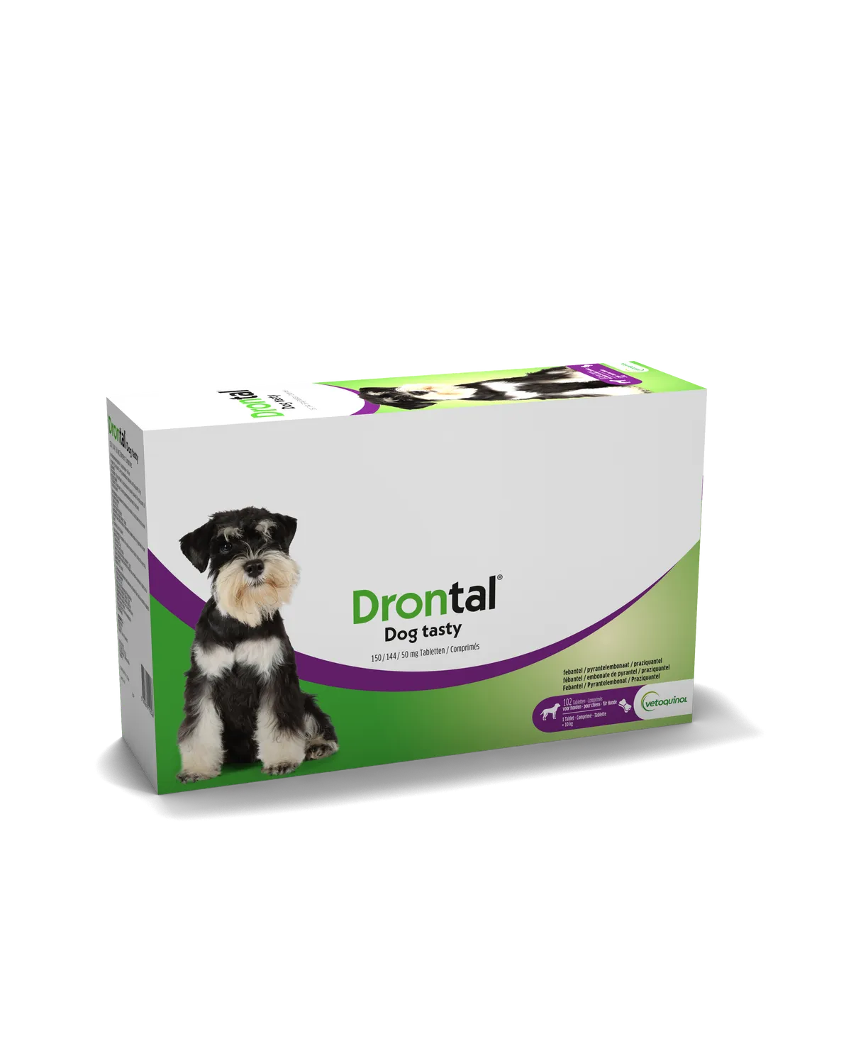 Drontal Tasty Bone 150/144/5 mg 10 kg 17x6 Tabletten