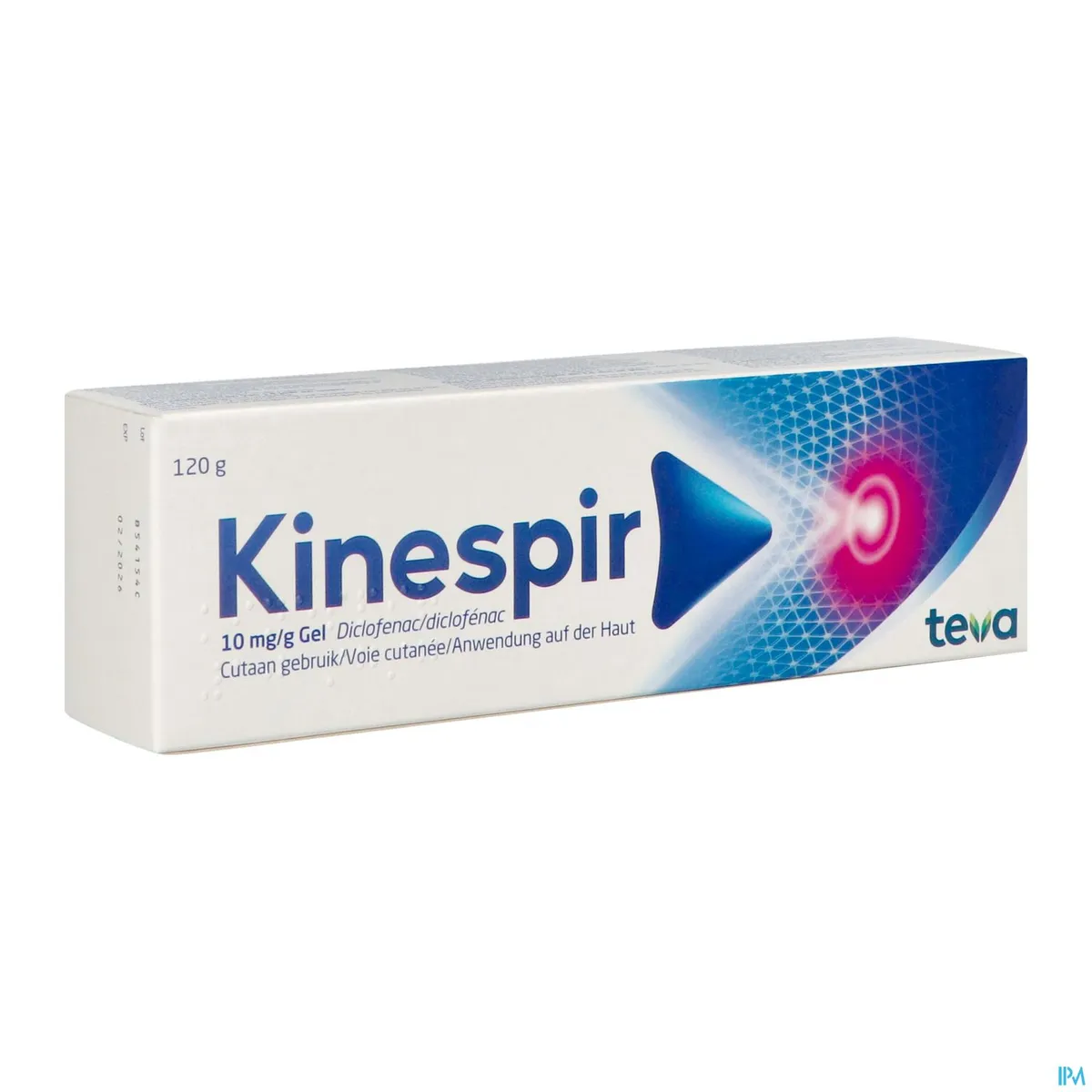 Kinespir 10mg/g Gel 120g