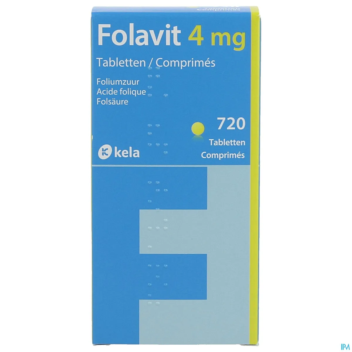 Folavit 4mg 720 Comprimés
