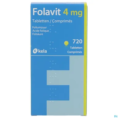 Folavit 4mg 720 Comprimés