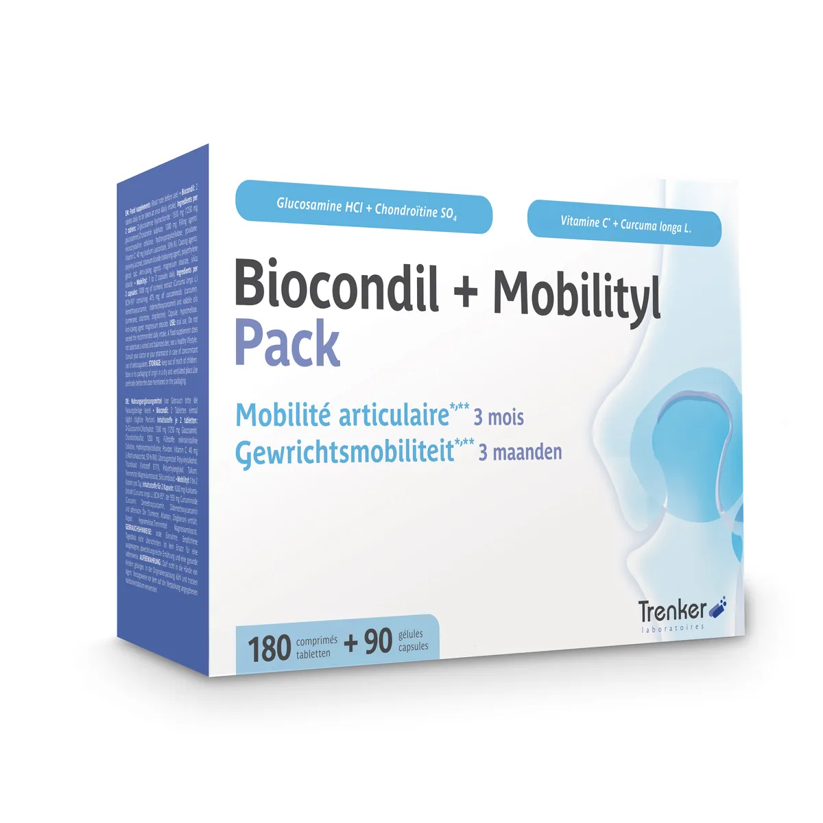 Biocondil 180 Comprimés + Mobilityl 90 Gélules