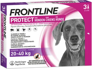 Frontline Protect Spot On Chien 20-40 kg 3x4ml