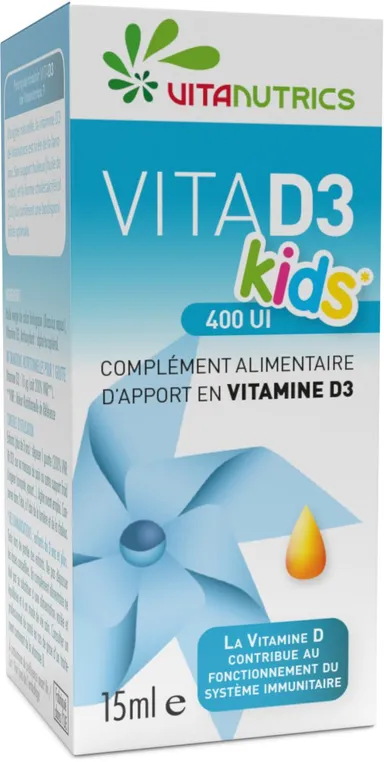 VitaD3 Kids 400IU Druppels 15ml