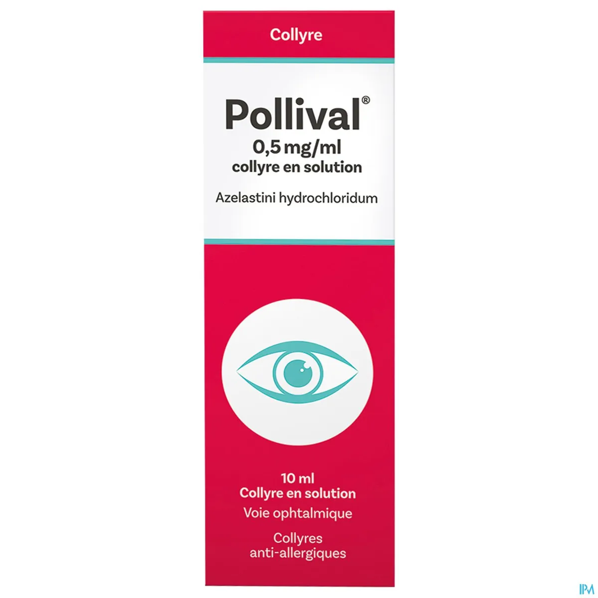 Pollival 0,5 mg Collyre 10 ml