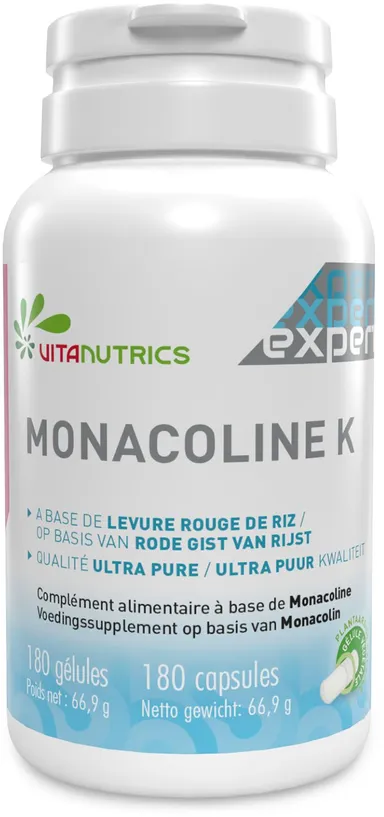 Vitanutrics Monacoline K 180 Capsules