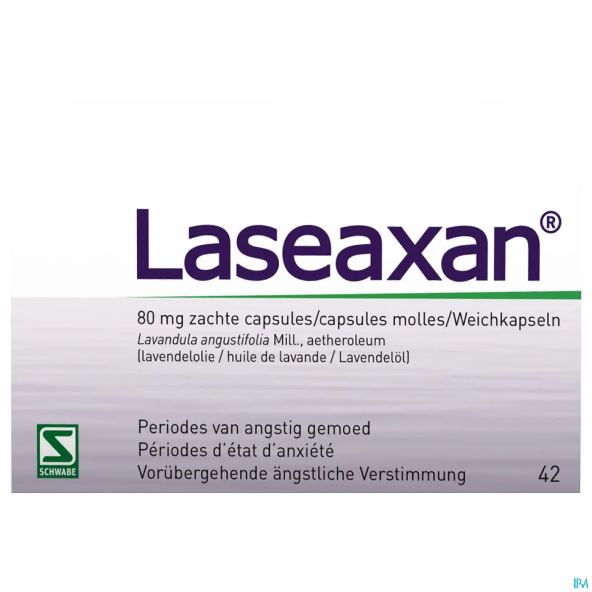 Lasaexan 80mg 42 Capsules