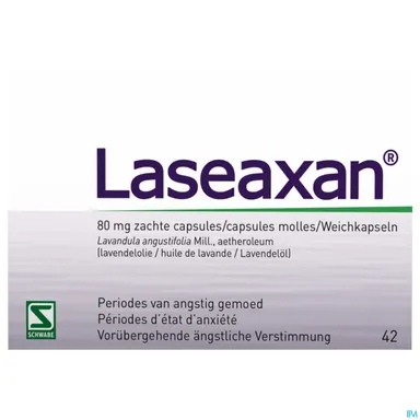 Lasaexan 80 mg 42 Capsules