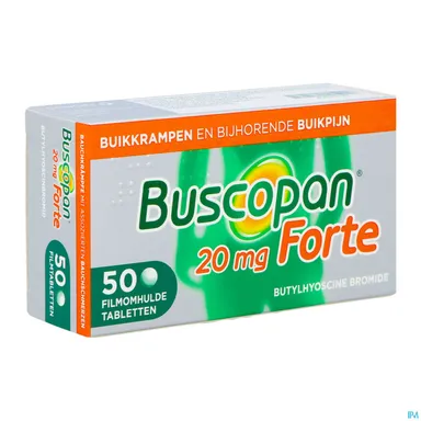 Buscopan Forte 20mg 50 Comprimés