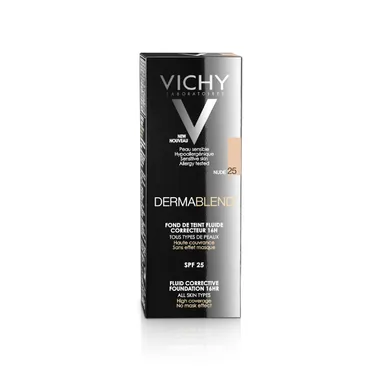 Vichy Dermablend Fond de Teint Fluide 25 Nude 30ml