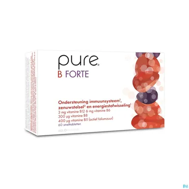 Pure B Forte 60 Orodispergeerbare Tabletten
