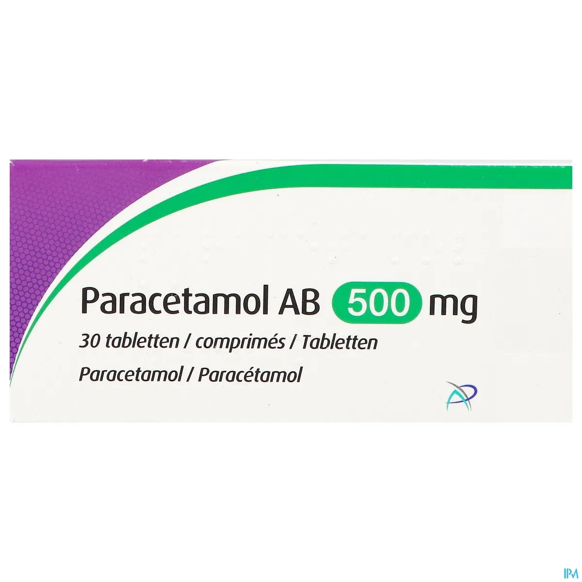 Paracetamol AB 500mg 30 Comprimés