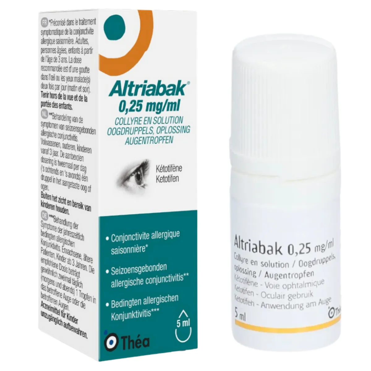 Altriabak 0,25mg/ml Gouttes 5ml