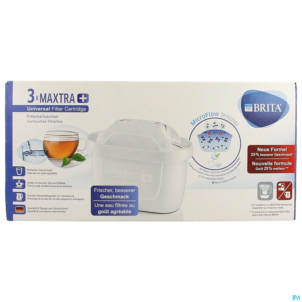 Brita Maxtra+ Cartouche Filtre 3-Pack