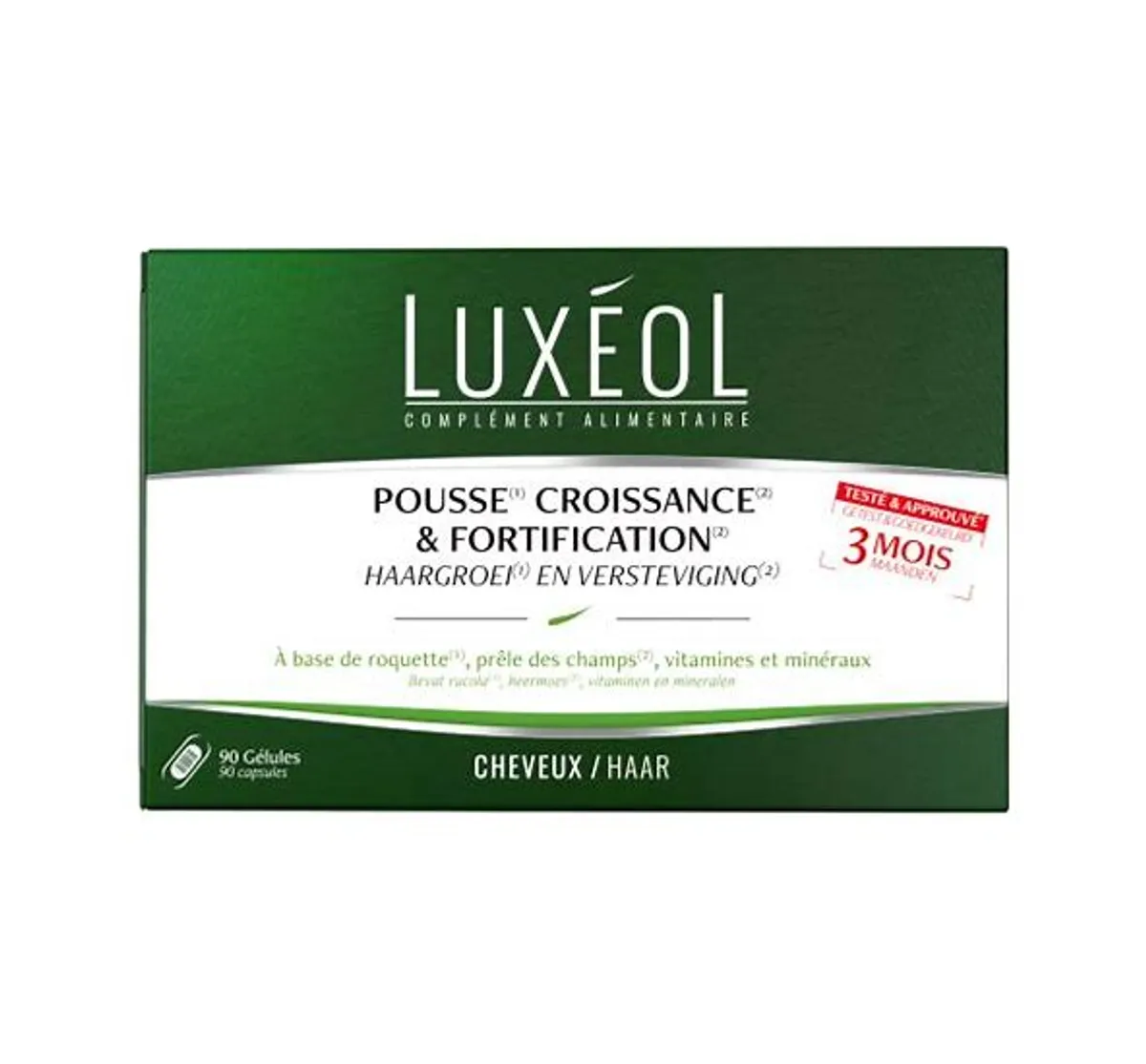 Luxéol Ontwikkeling Groei & Versterking 90 Capsules