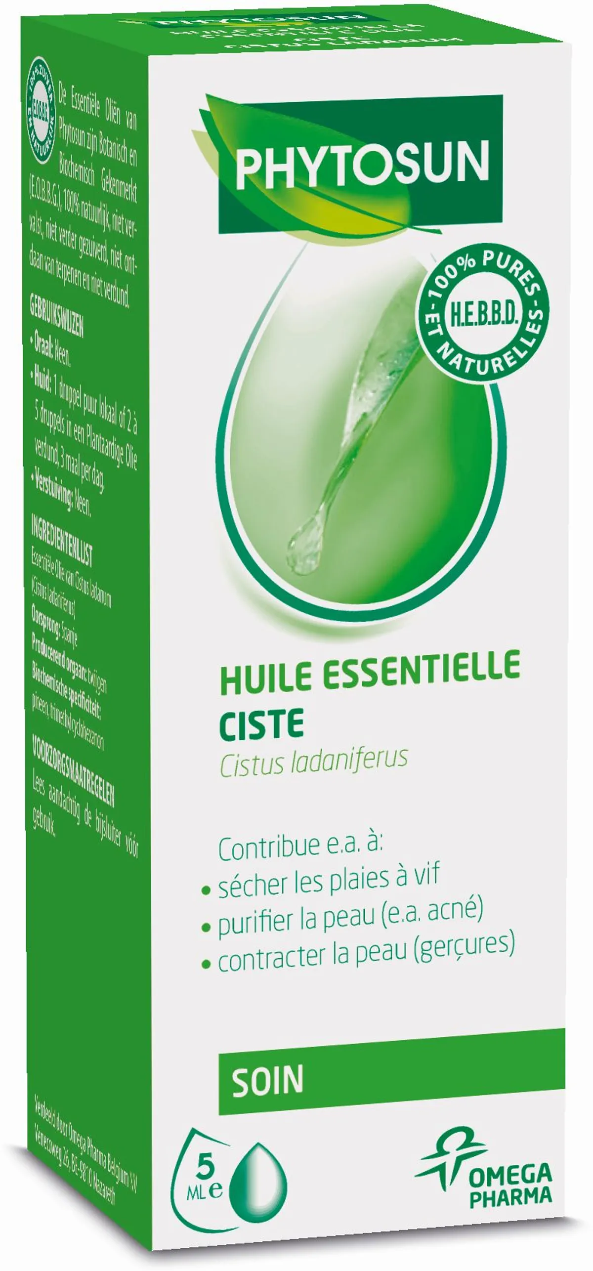 Phytosun Ciste Huile Essentielle Bio 5ml