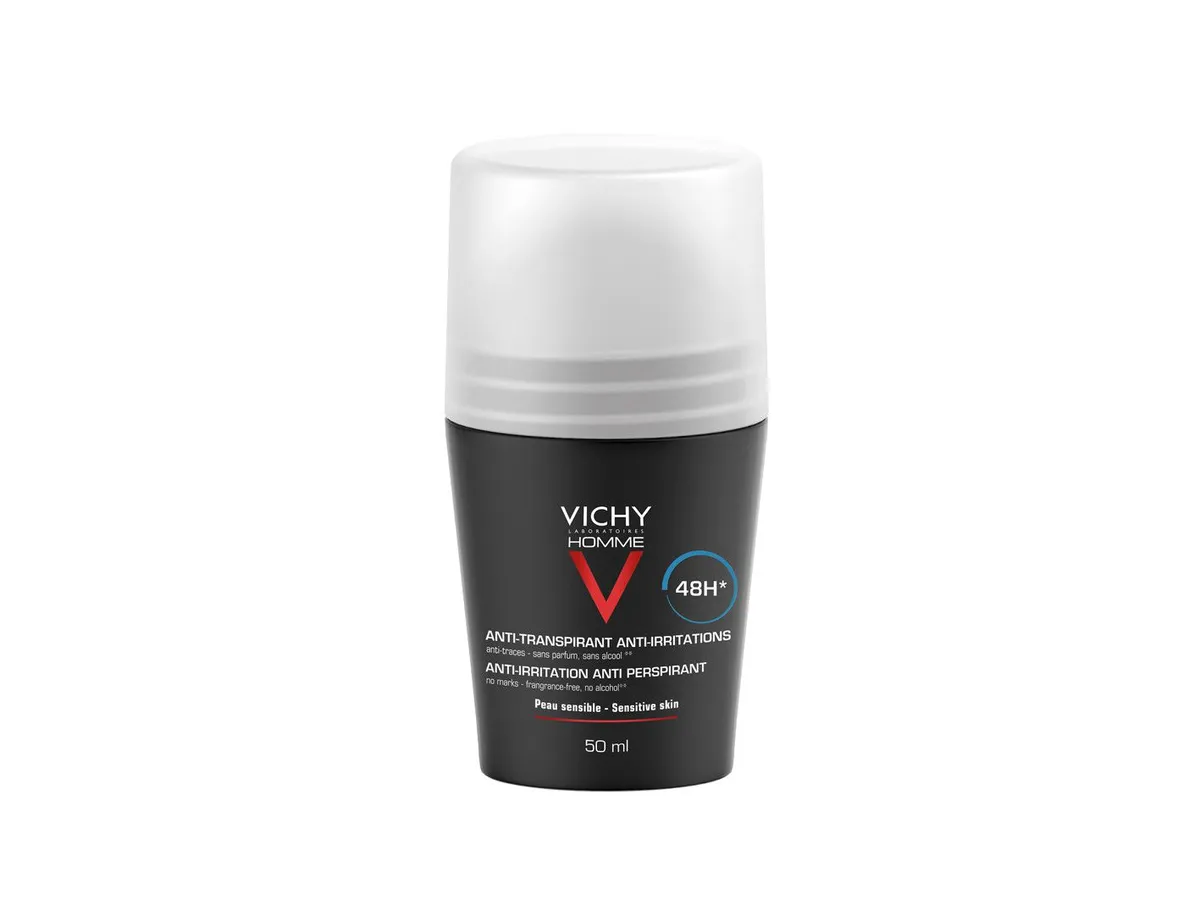Vichy Man Deodorant Met Kogel Gevoelige Huid 50ml