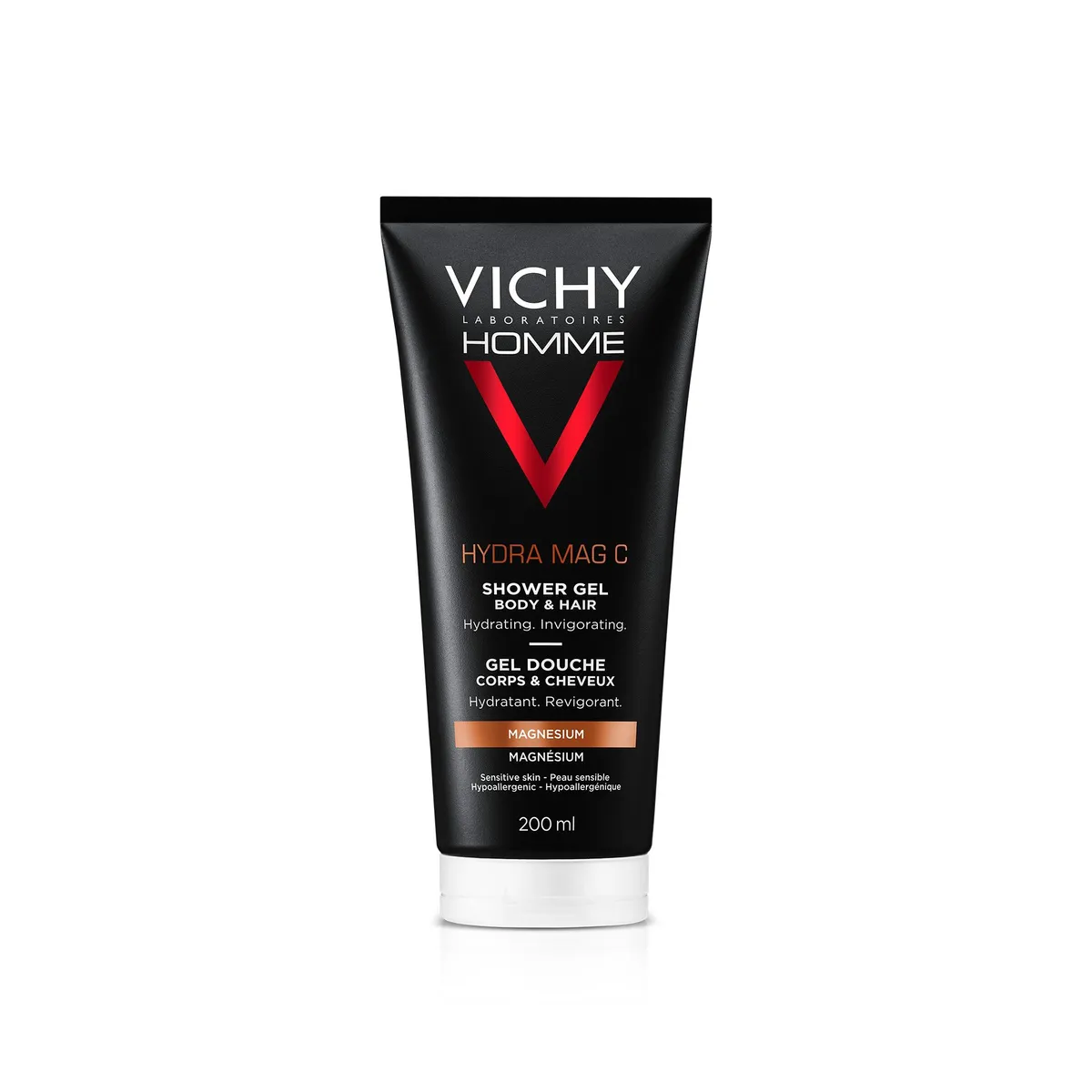 Vichy Homme Hydra Mag C Gel Douche 200ml