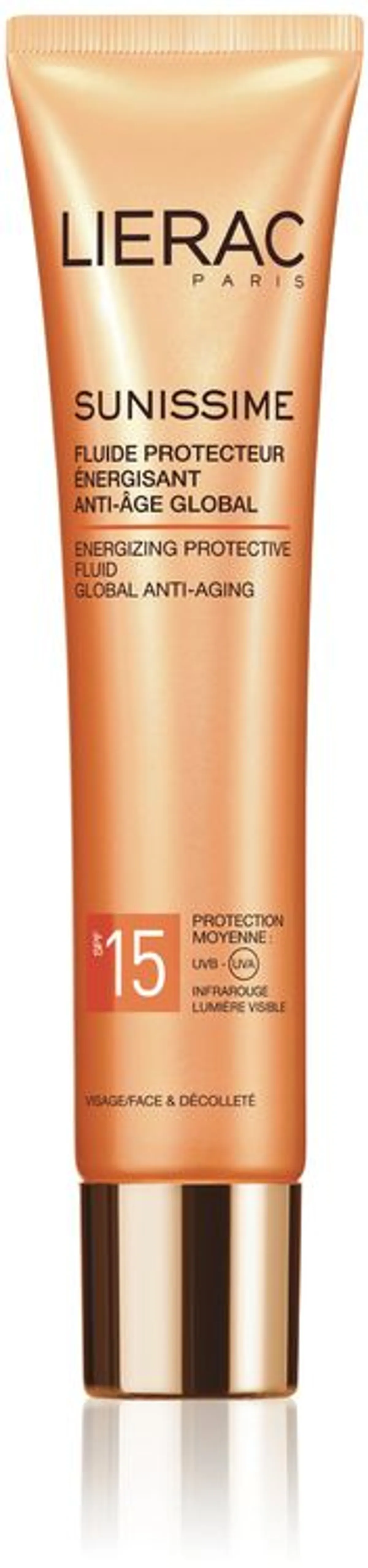 Lierac Sunissime Dynamiserende Beschermende Fluid IP15 Anti-Aging 40ml