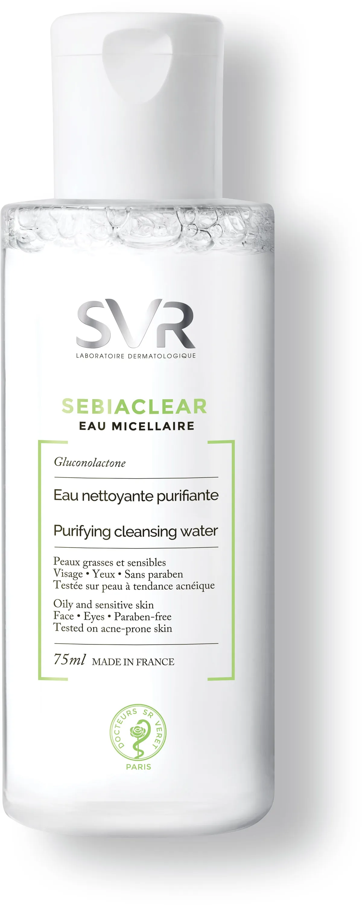 SVR Sebiaclear Micellair Water 75ml