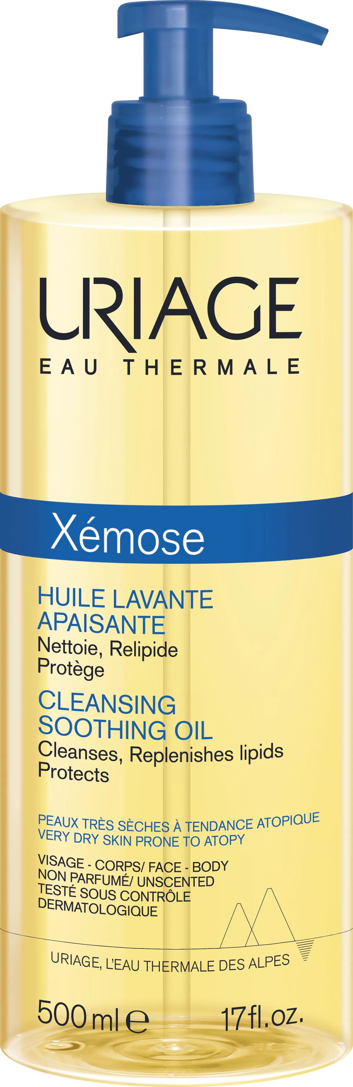 Uriage Xémose C8+ Huile Lavante Apaisante 500ml