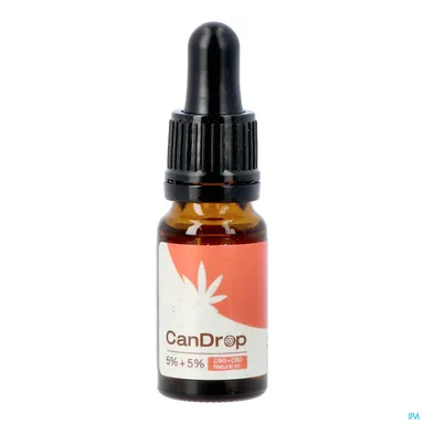 Candrop 5% CBG + 5% CBD 10ml