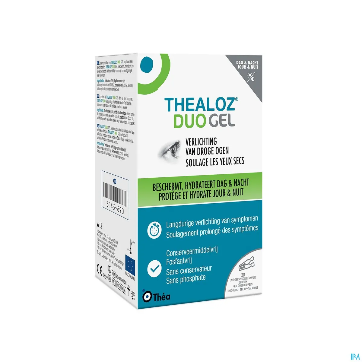 Thealoz Duo Ooggel 30x0,4g