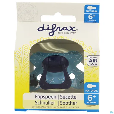 Difrax Sucette Natural 6+ M Boy