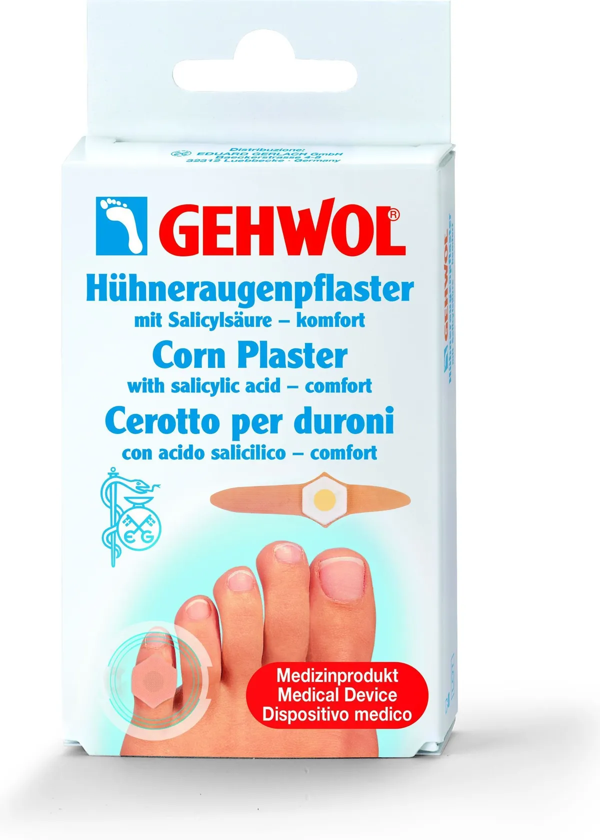 Gehwol Emplatre Cors 8 Pièces