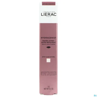 Lierac Hydragenist Lipbalsem Kleurloos Stick 3g