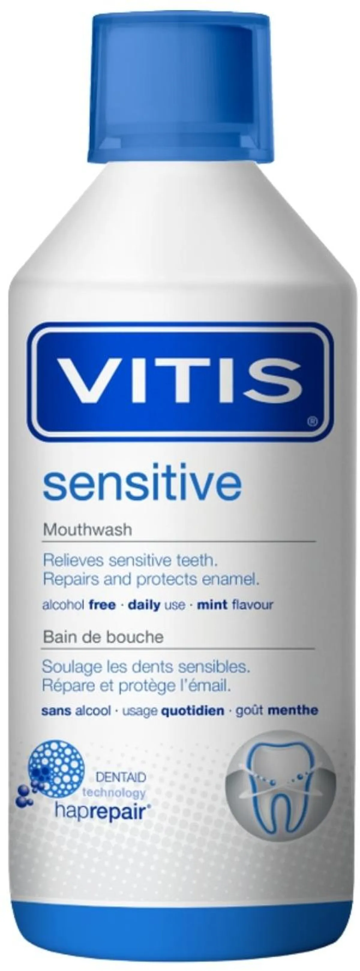 Vitis Sensitive Bain De Bouche 500ml