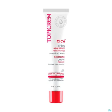 Topicrem CICA Crème Kalmerend Herstellend 40ml