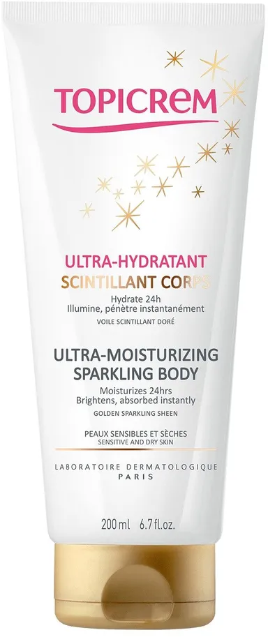 Topicrem Ultra-Hydraterend Glinsterend Lichaam 200ml