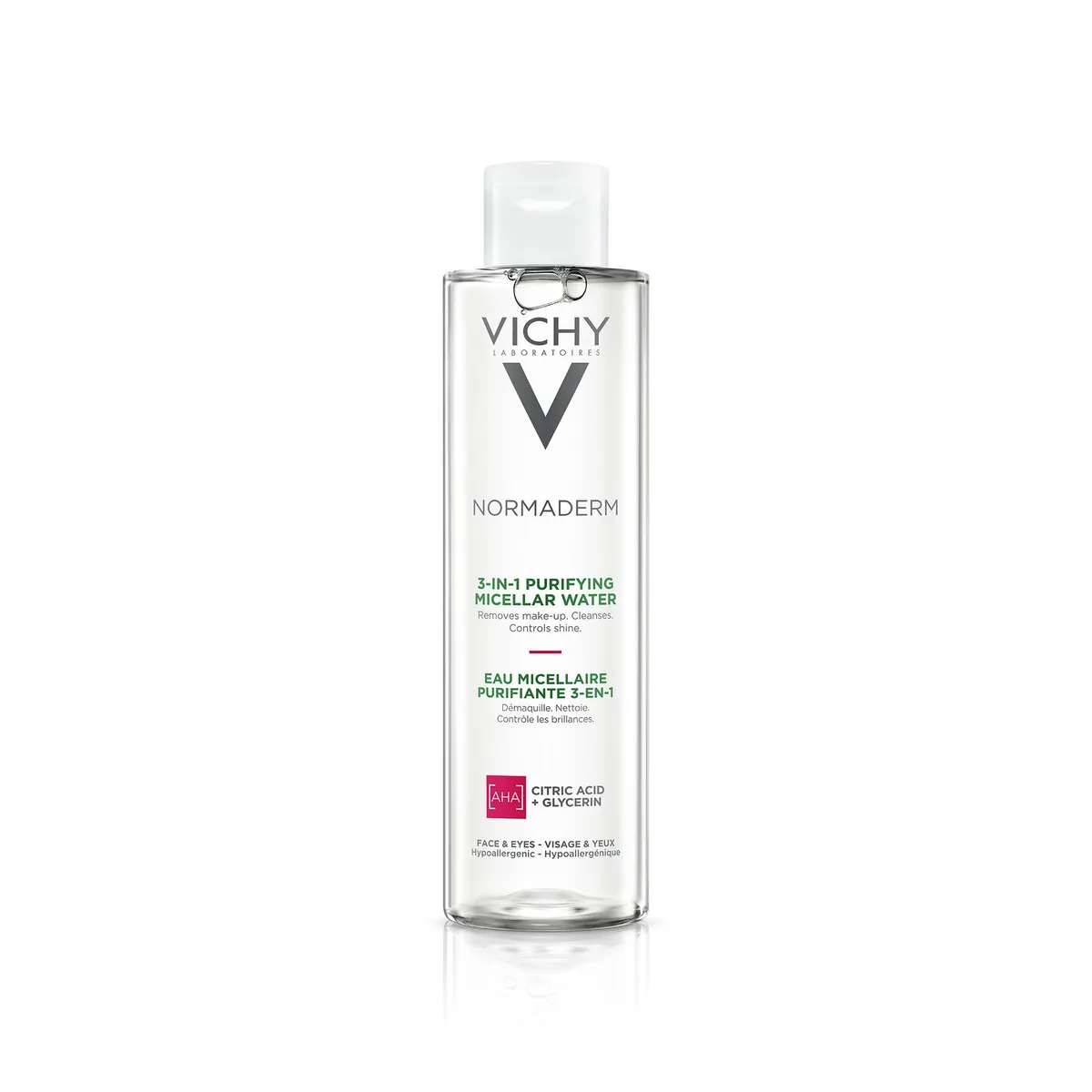 Vichy Normaderm Micellaire Oplossing Gevoelige Huid 3-in-1 200ml