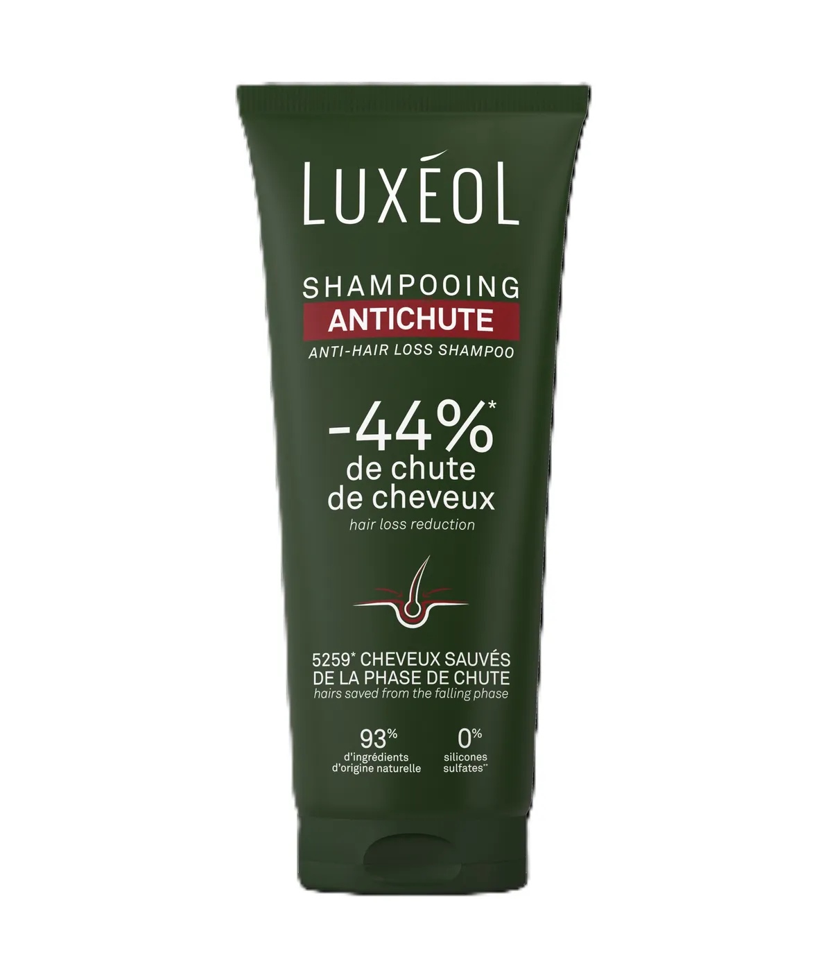 Luxéol Shampoo Tegen Haaruitval 200 ml