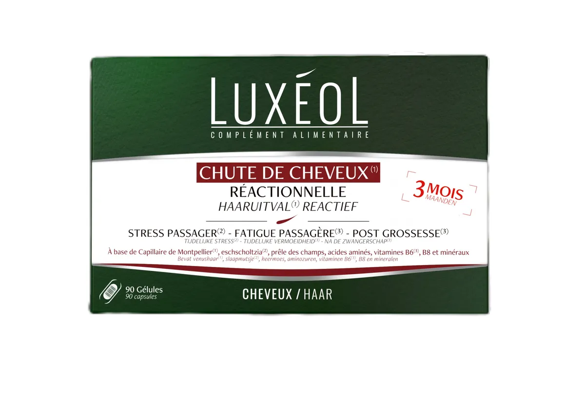 Luxéol Reactieve Haaruitval 90 Tabletten