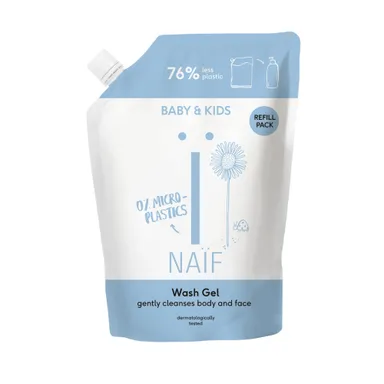 Naïf Baby&Kids Reinigingsgel Navulling 500 ml