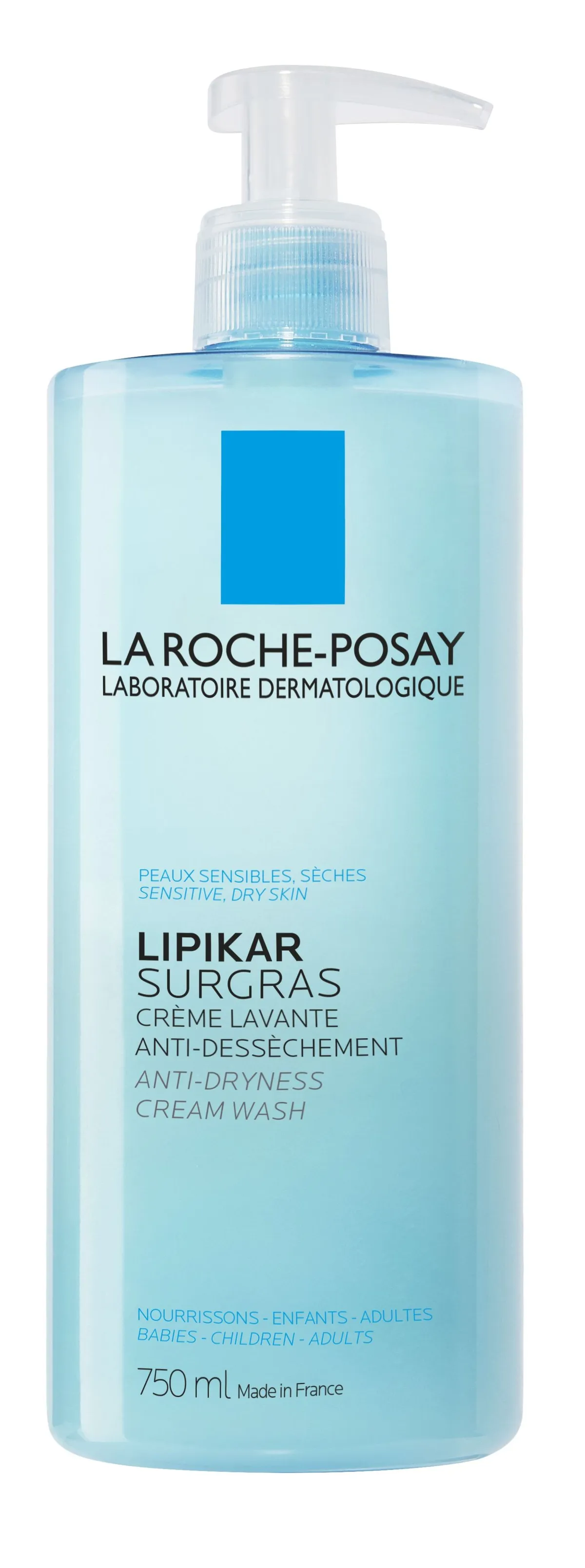 La Roche-Posay Lipikar SURGRAS Douche-Crème Concentrée Anti-Dessèchement 750ml